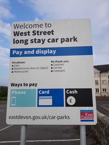 West Street Long Stay Car Park Axminster